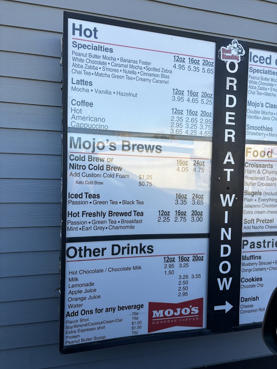 Mojo's Drive Thru Coffee LLC Menu - Image 6